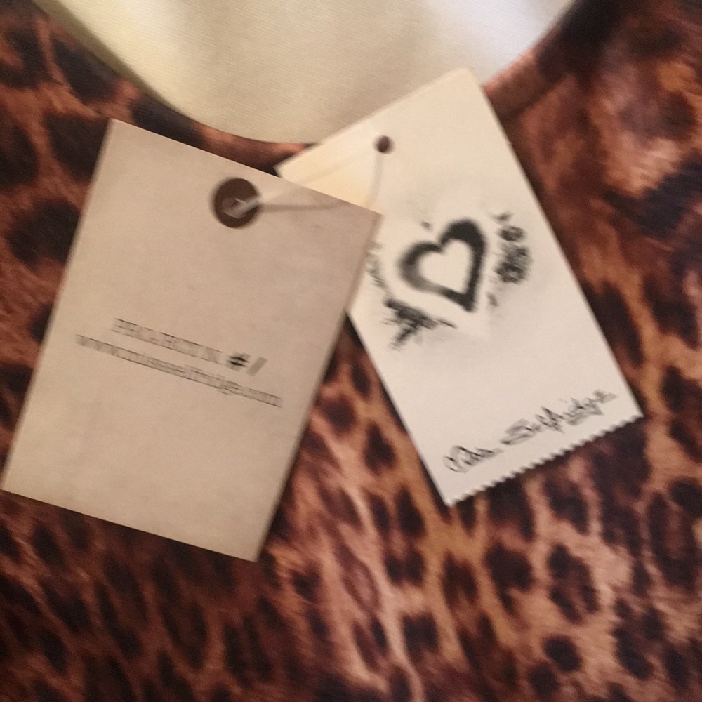 Lovely Miss Selfridge animal print dress, size 10. - Picture 5 of 7